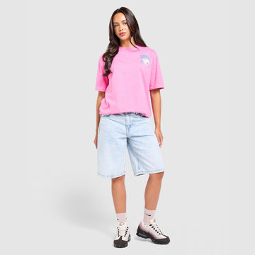 Peaks Graphic Boyfriend T-Shirt Image 2 - LUZACTIVE - AUSTRALIA