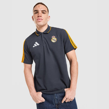 Real Madrid DNA Polo Shirt Image 2 - LUZACTIVE - AUSTRALIA