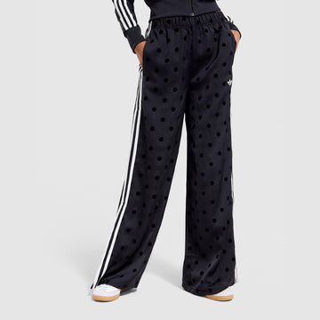 Satin Polka Dot Wide Leg Pants Image 2 - LUZACTIVE - AUSTRALIA