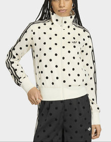 Satin Polka Dots Track Top Image 1 - LUZACTIVE - AUSTRALIA