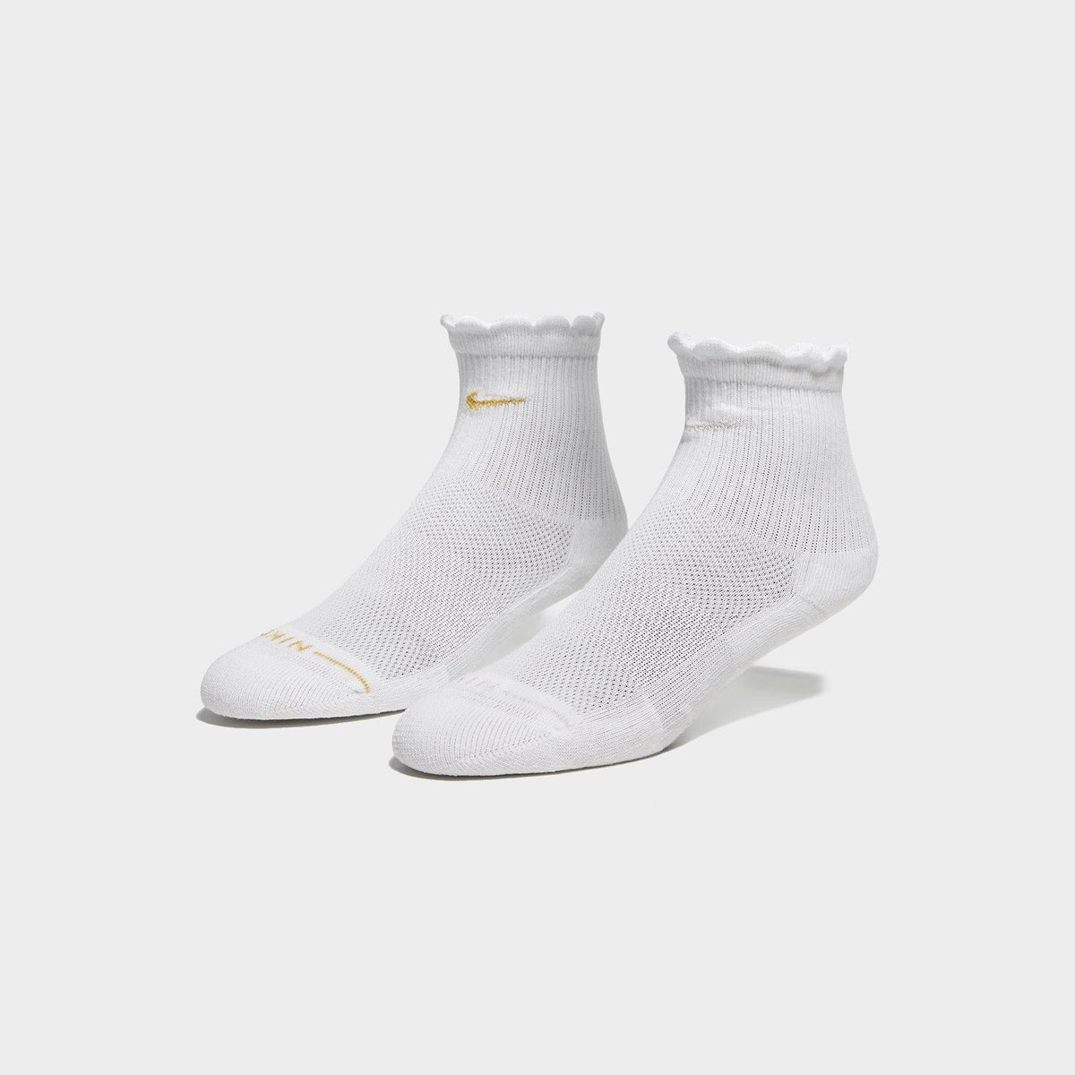 Scallop Micro-Crew Socks (2 Pairs) Image 1 - LUZACTIVE - AUSTRALIA