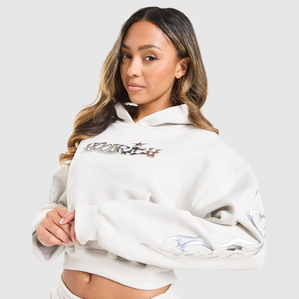 Seren Boxy Hoodie Image 1 - LUZACTIVE - AUSTRALIA