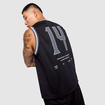 Shadow Mesh Jersey Tank Image 2 - LUZACTIVE - AUSTRALIA