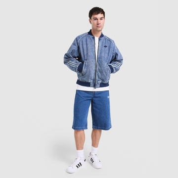 SST Gothic Denim Track Top Image 2 - LUZACTIVE - AUSTRALIA