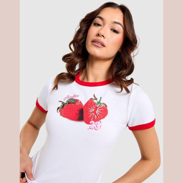 Strawberry T-Shirt Image 2 - LUZACTIVE - AUSTRALIA