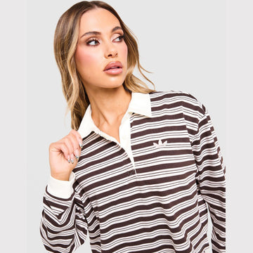 Stripe Rugby Shirt Image 2 - LUZACTIVE - AUSTRALIA