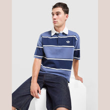 Striped Rugby Polo Shirt Image 1 - LUZACTIVE - AUSTRALIA