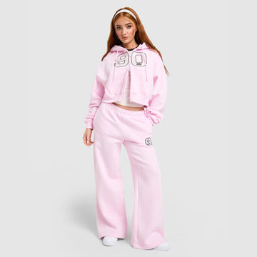 Studio 90 Oversized Crop Full Zip Hoodie Image 2 - LUZACTIVE - AUSTRALIA