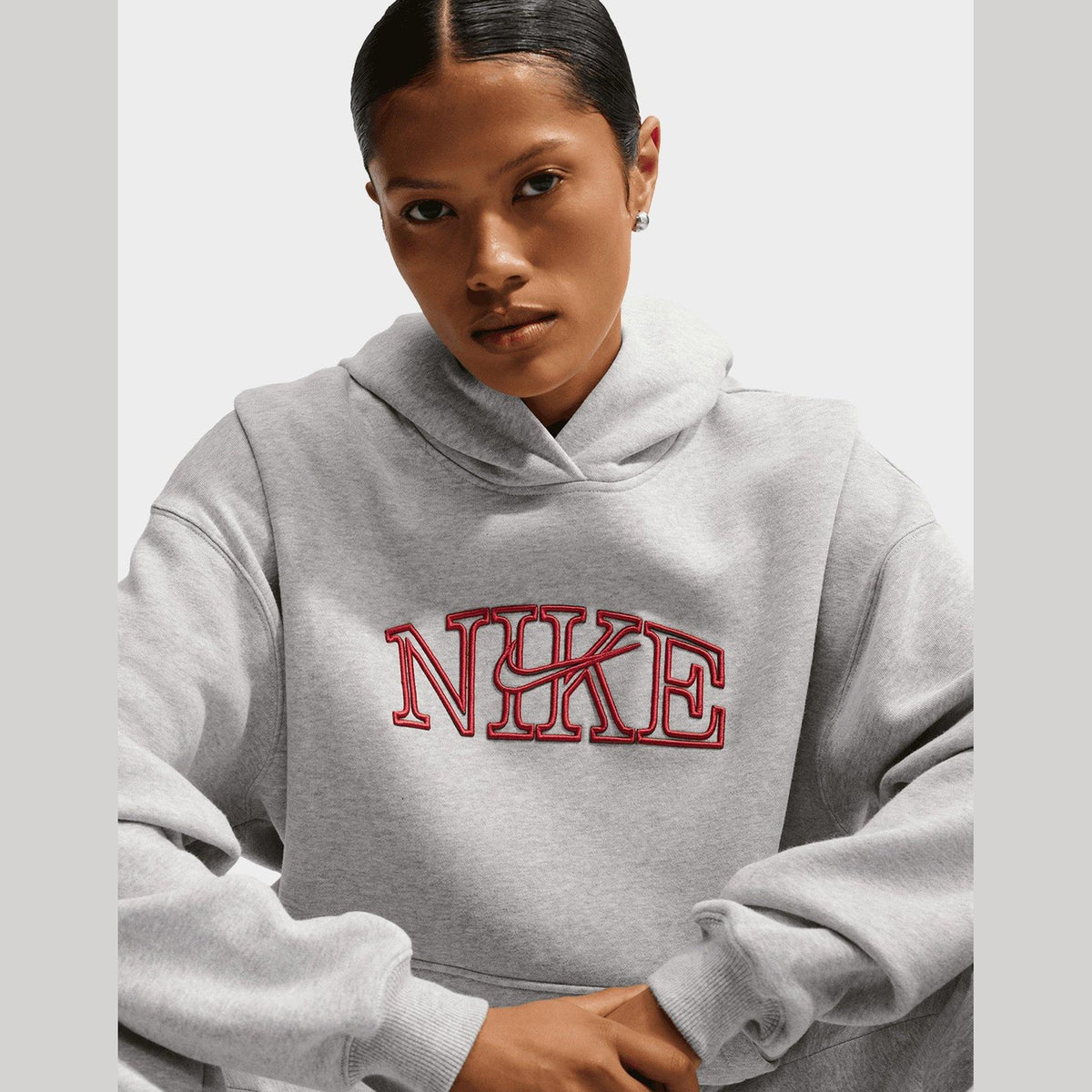 Studio Fleece Oversized Hoodie Image 1 - LUZACTIVE - AUSTRALIA