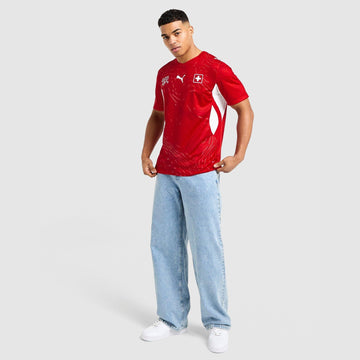 Switzerland 2026 Home Shirt Image 2 - LUZACTIVE - AUSTRALIA