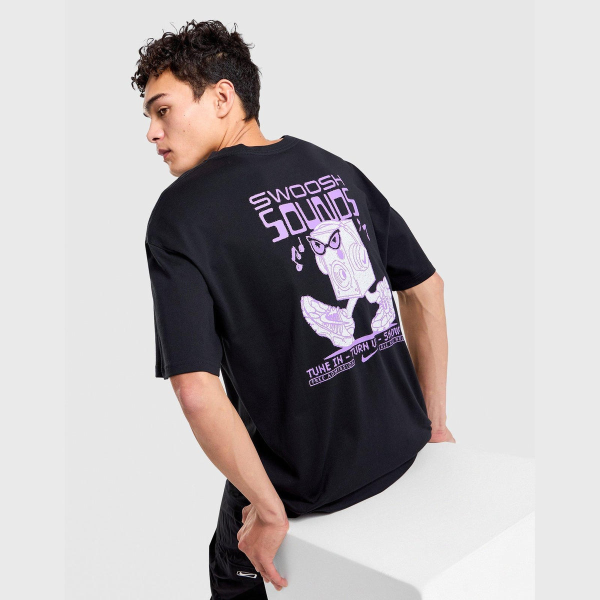 Swoosh Sounds T-Shirt Image 1 - LUZACTIVE - AUSTRALIA