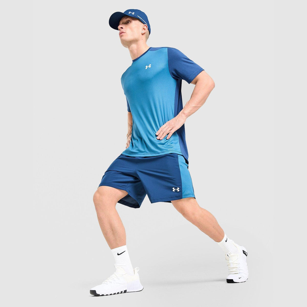 Tech Grid Shorts Image 1 - LUZACTIVE - AUSTRALIA