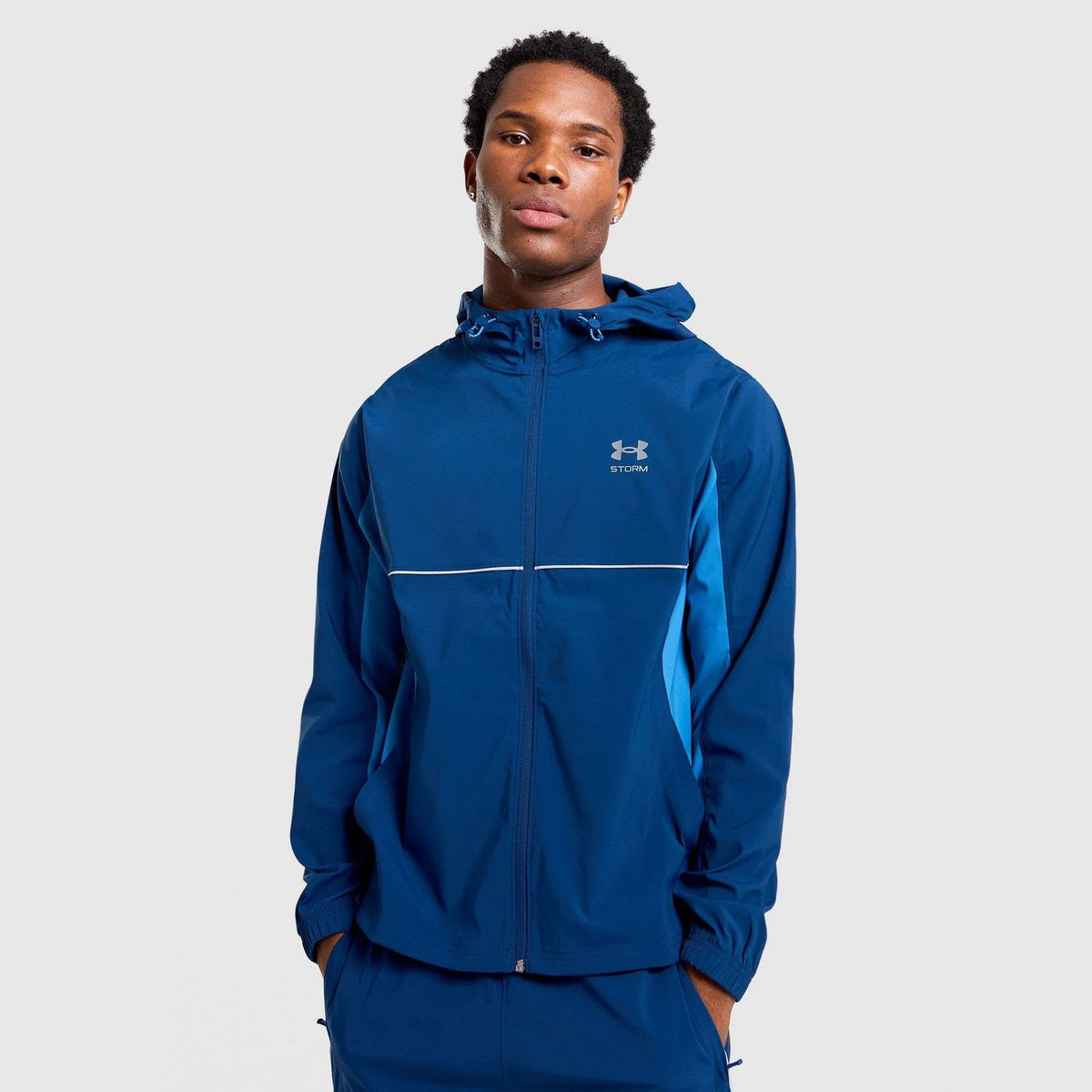 Tech Hybrid Woven Jacket Image 1 - LUZACTIVE - AUSTRALIA