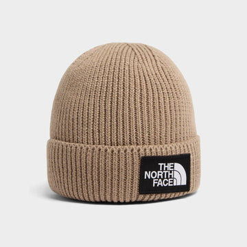 TNF Logo Box Cuffed Beanie Image 2 - LUZACTIVE - AUSTRALIA