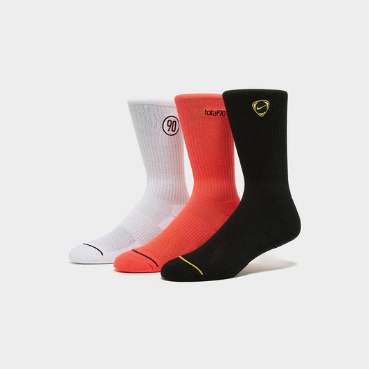 Total 90 Crew Socks (3 Pack) Image 1 - LUZACTIVE - AUSTRALIA