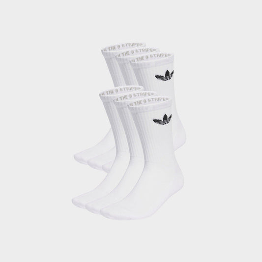 Trefoil Cushion Crew Socks (6 Pack) Image 1 - LUZACTIVE - AUSTRALIA