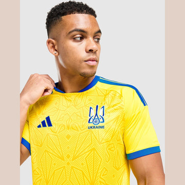 Ukraine 2026 Home Shirt Image 2 - LUZACTIVE - AUSTRALIA