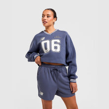 V-Neck Rib Sweatshirt Image 1 - LUZACTIVE - AUSTRALIA