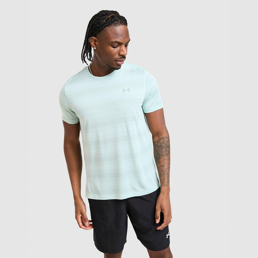 Velocity Jacquard T-Shirt Image 1 - LUZACTIVE - AUSTRALIA