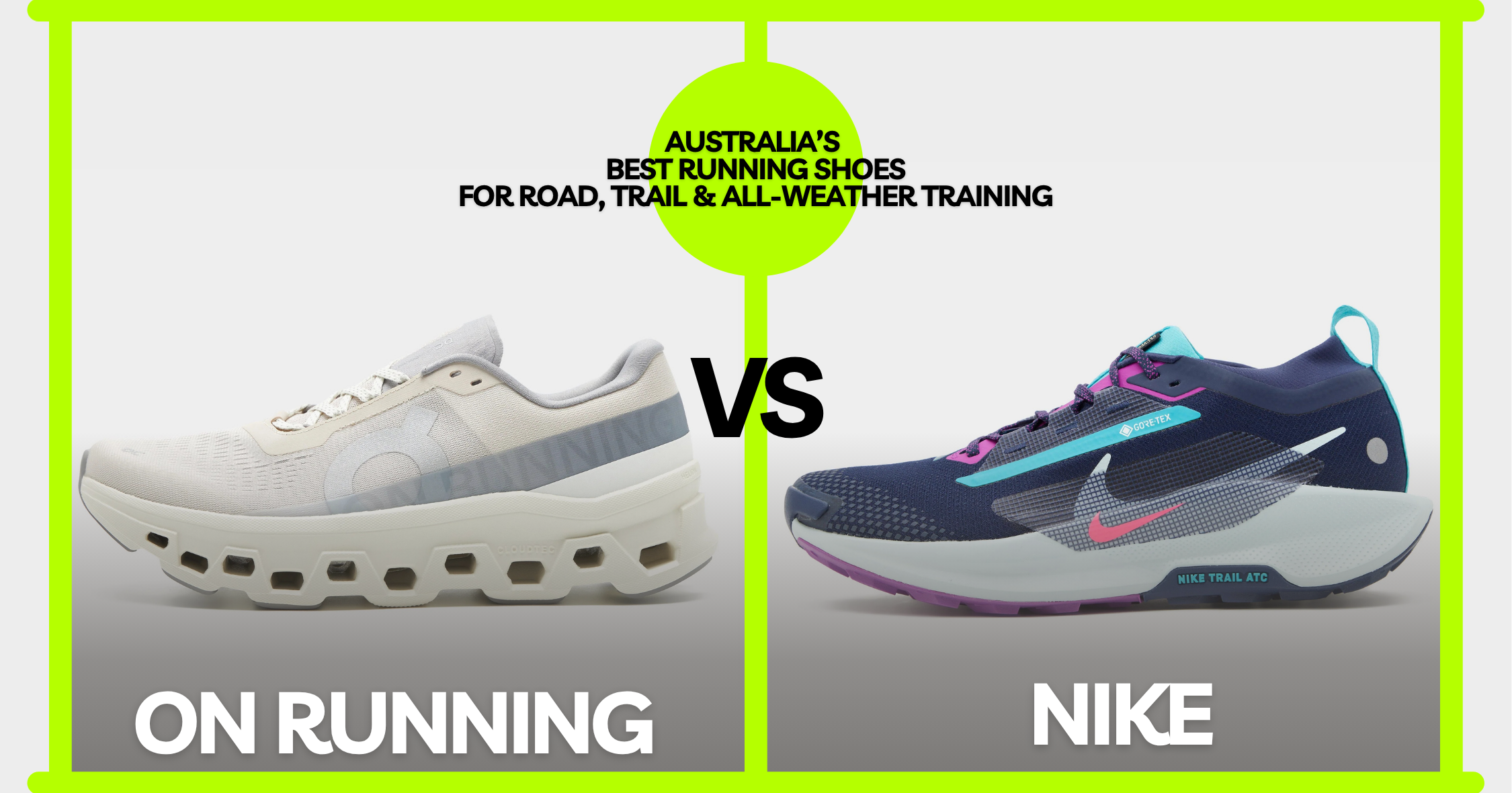 On Running vs Nike: Best Running Shoes in Australia for Road, Trail & All-Weather Training (2026)