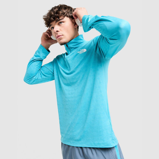 24/7 Emboss 1/4 Zip Top Image 1 - LUZACTIVE - AUSTRALIA