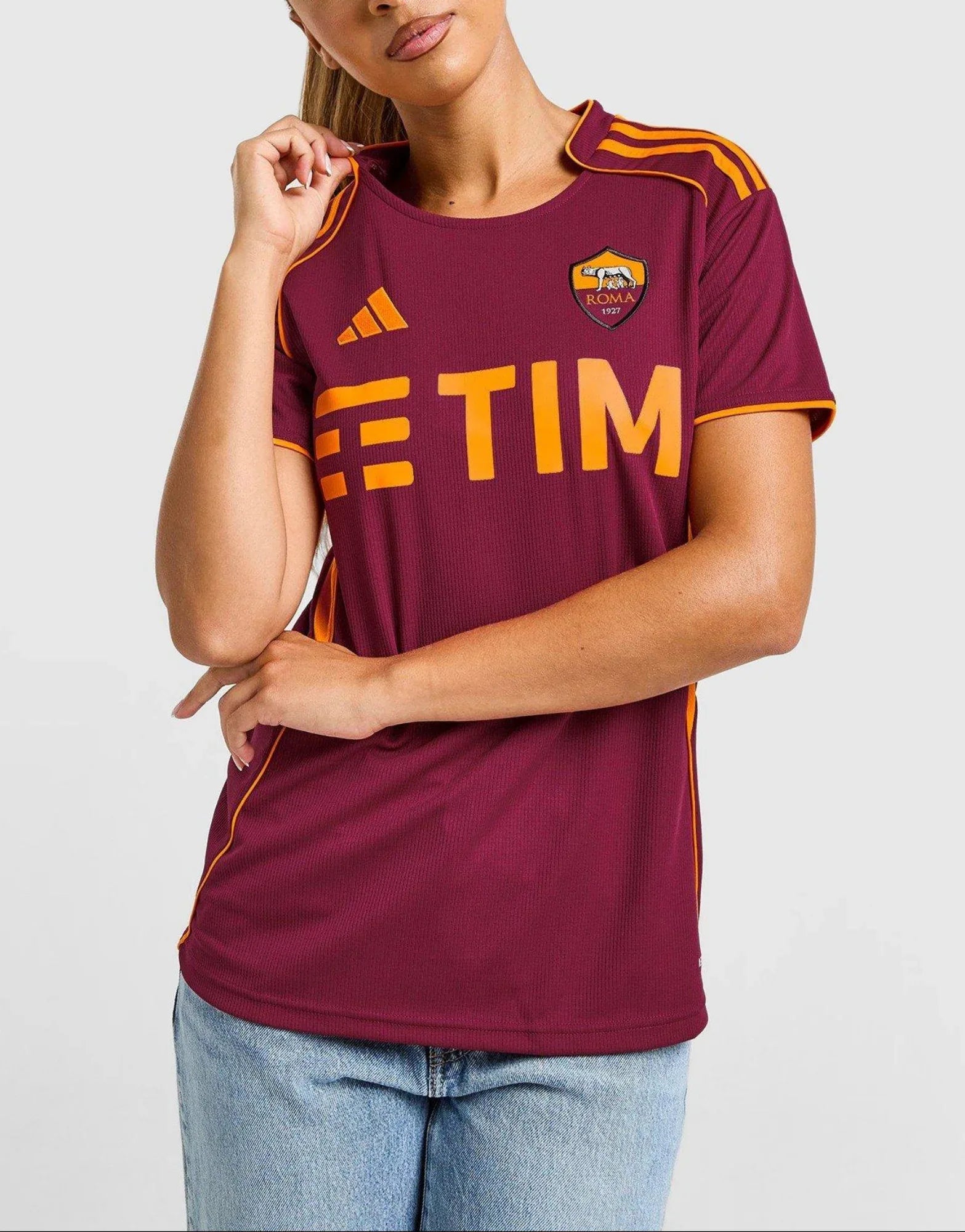 adidas AS Roma 2025/26 Home Shirt Women's image