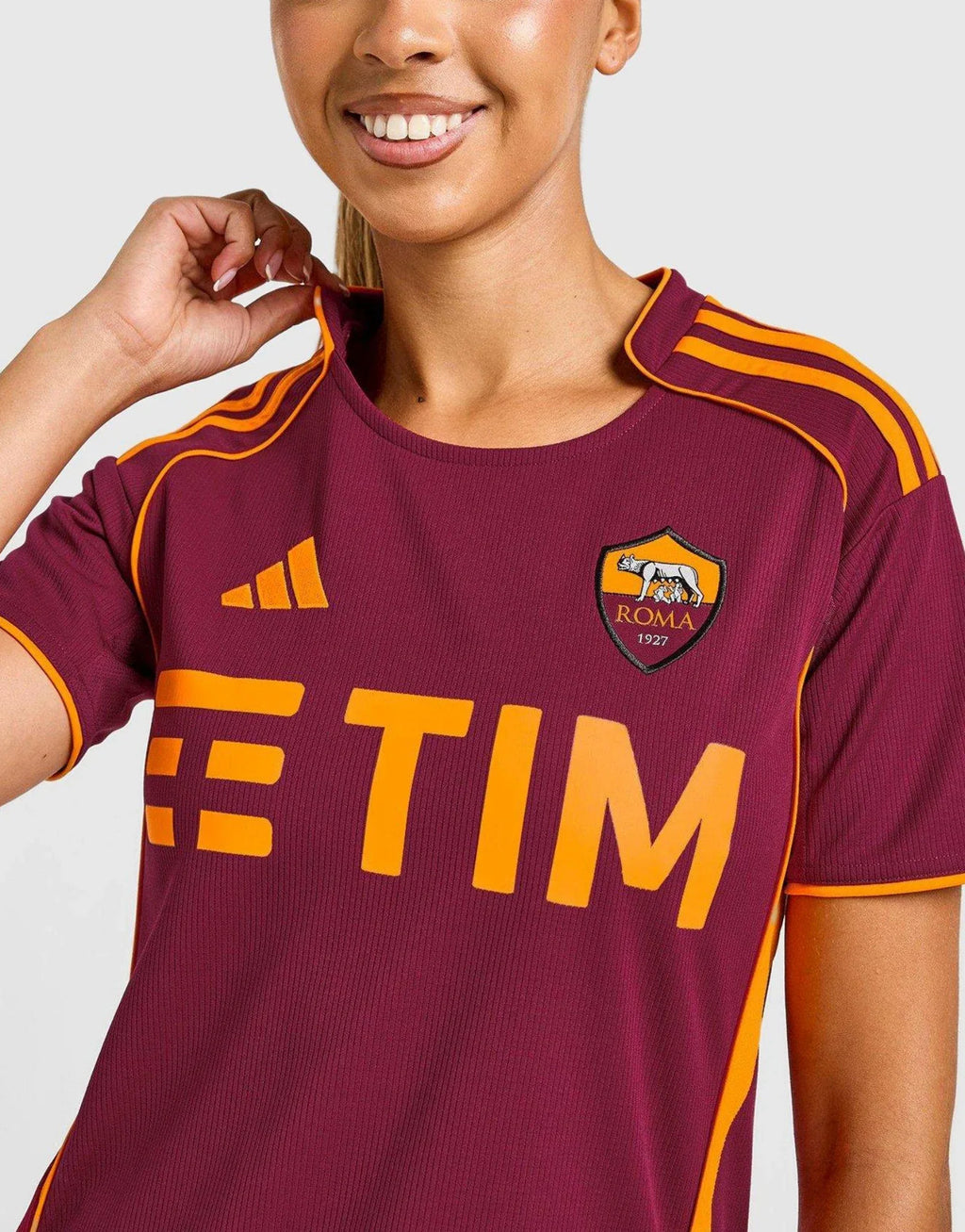 adidas AS Roma 2025/26 Home Shirt Women's image