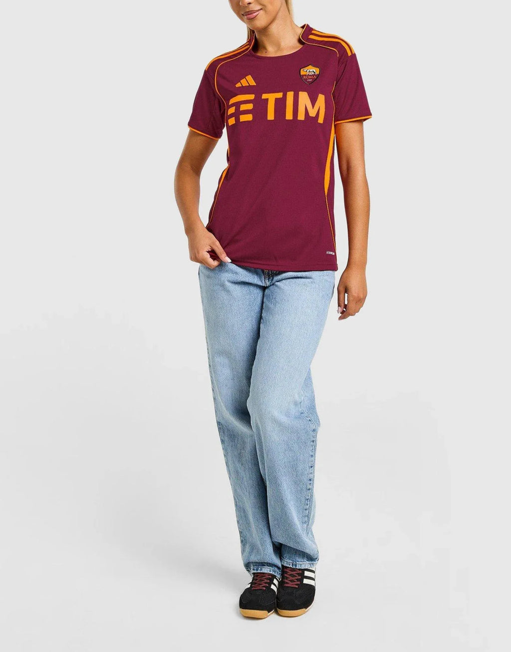 adidas AS Roma 2025/26 Home Shirt Women's image