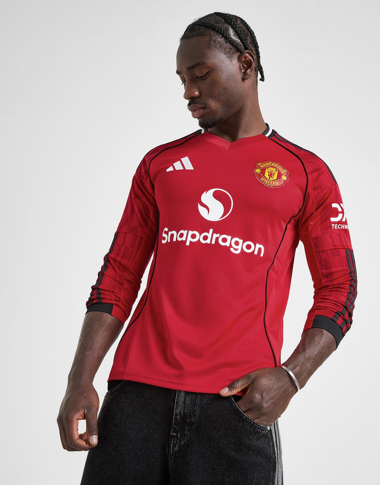adidas Manchester United FC 2025/26 Long Sleeve Home Shirt image