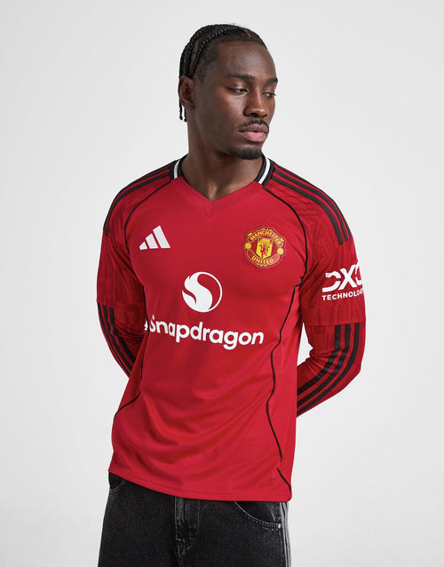 adidas Manchester United FC 2025/26 Long Sleeve Home Shirt image