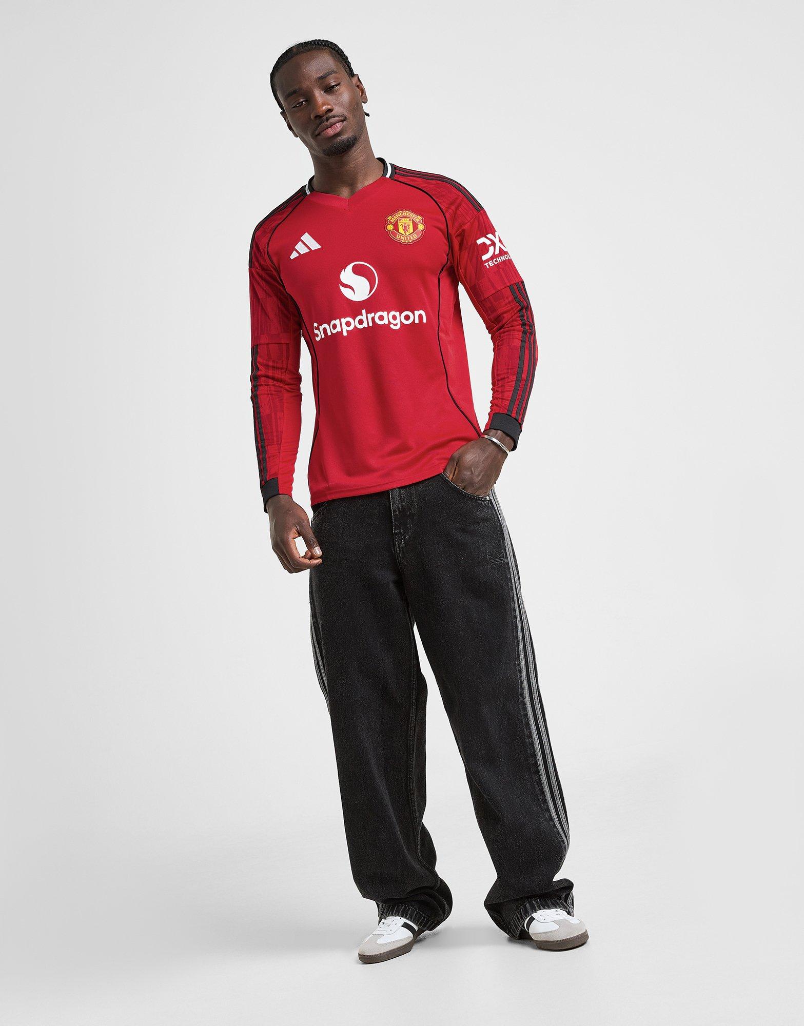 adidas Manchester United FC 2025/26 Long Sleeve Home Shirt image