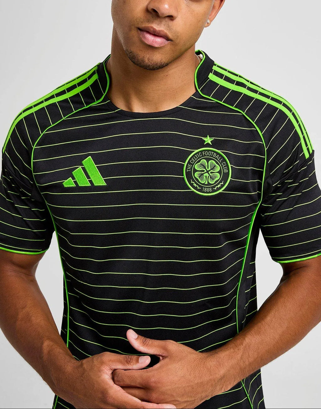 adidas Celtic 2025/26 Unsponsored Away Shirt image