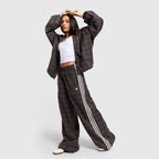 3-Stripes Check Tailored Track Pants Image 1 - LUZACTIVE - AUSTRALIA