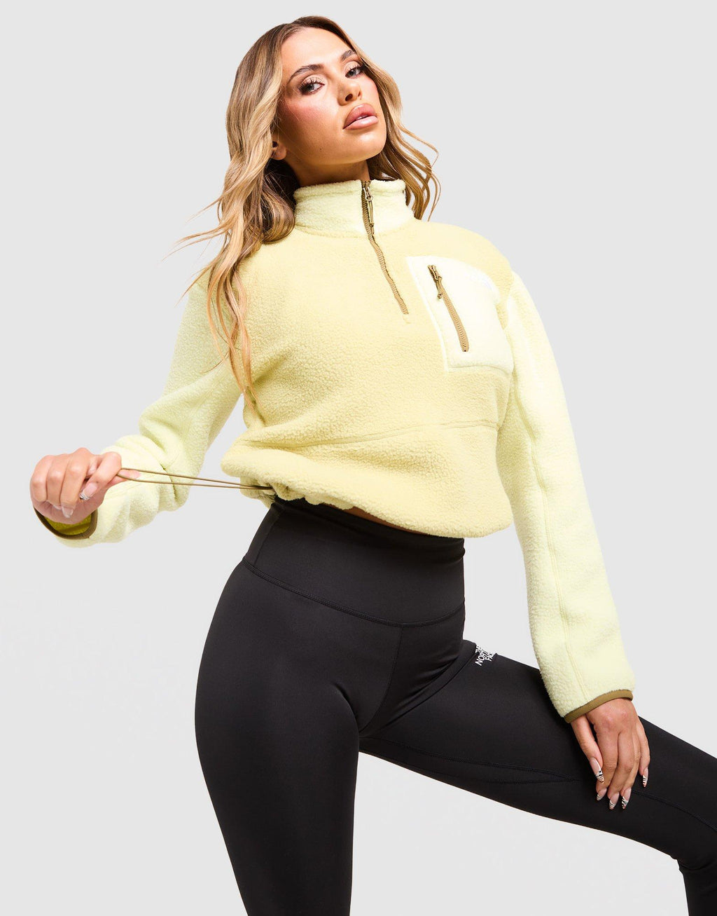 The North Face Yumori 1/4 Zip Fleece Top image