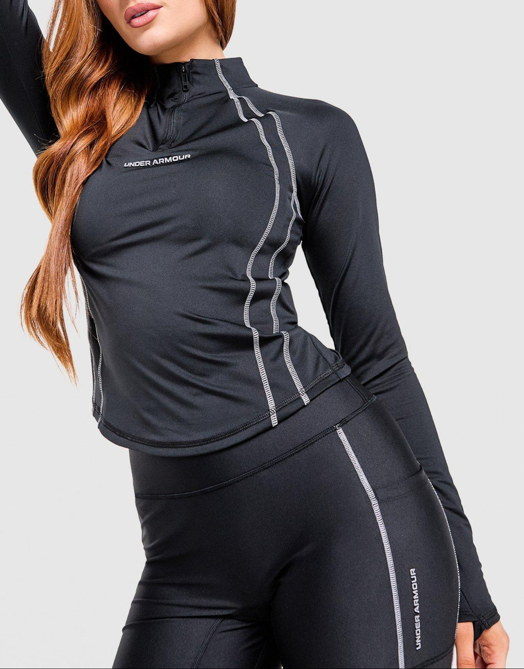 Under Armour Luxe 1/4 Zip Top image