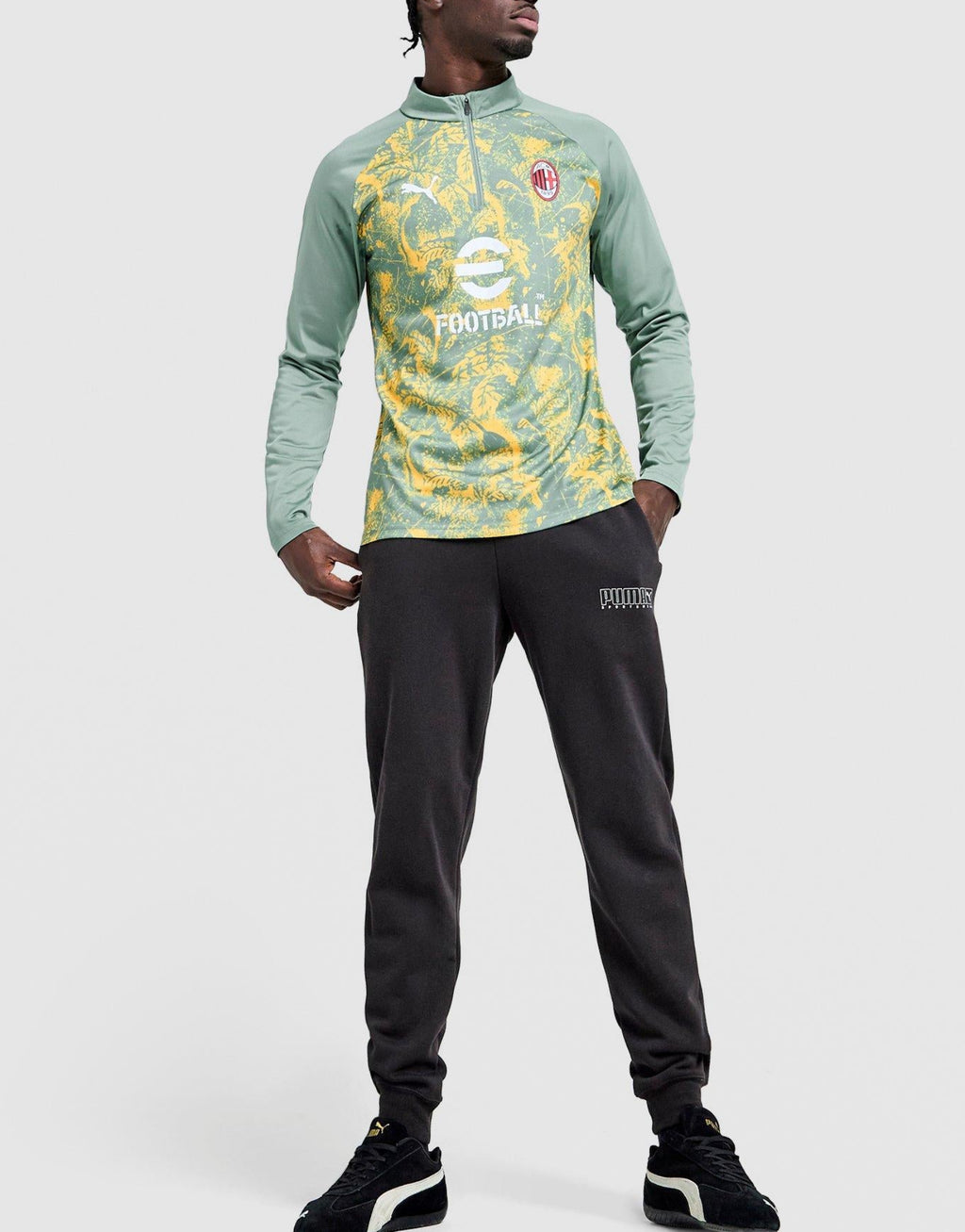 PUMA AC Milan Warm Up 1/4 Zip Top image