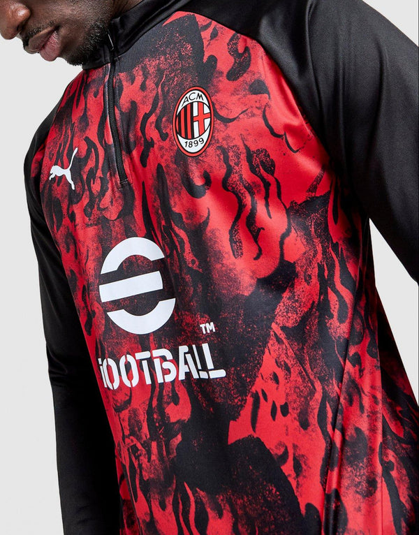 PUMA AC Milan Warm Up 1/4 Zip Top image