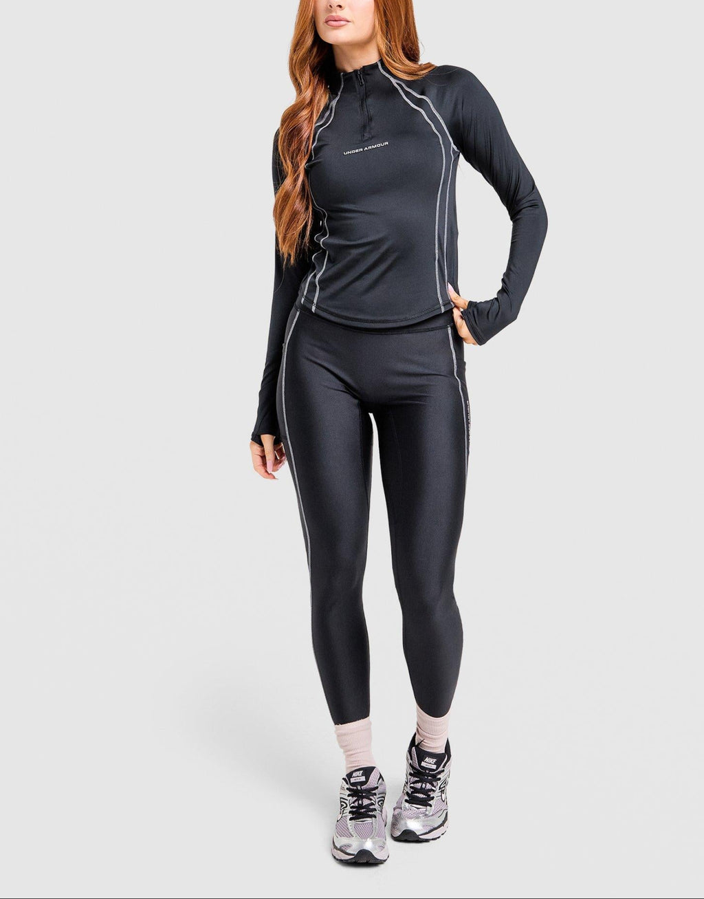 Under Armour Luxe 1/4 Zip Top image