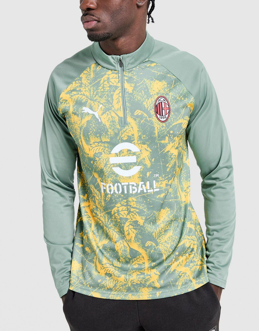 PUMA AC Milan Warm Up 1/4 Zip Top image