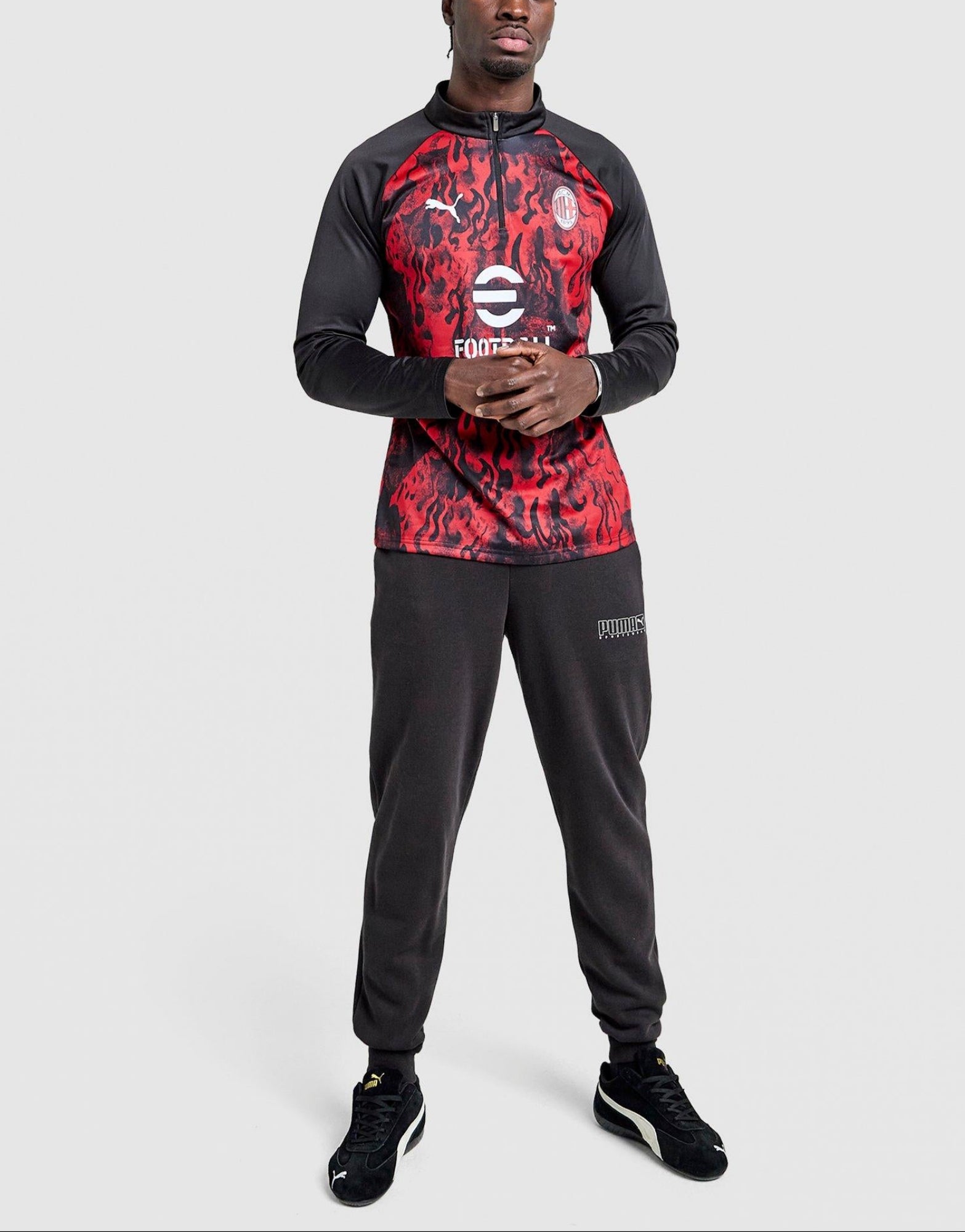PUMA AC Milan Warm Up 1/4 Zip Top image