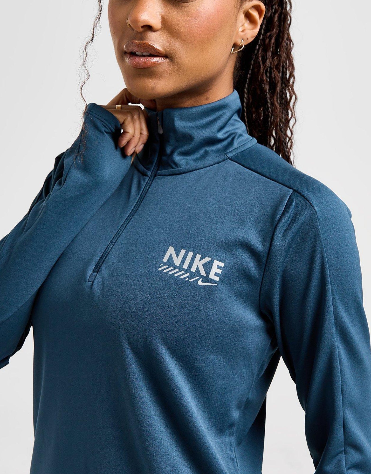 Nike Training Graphic Swoosh 1/4 Zip Top image