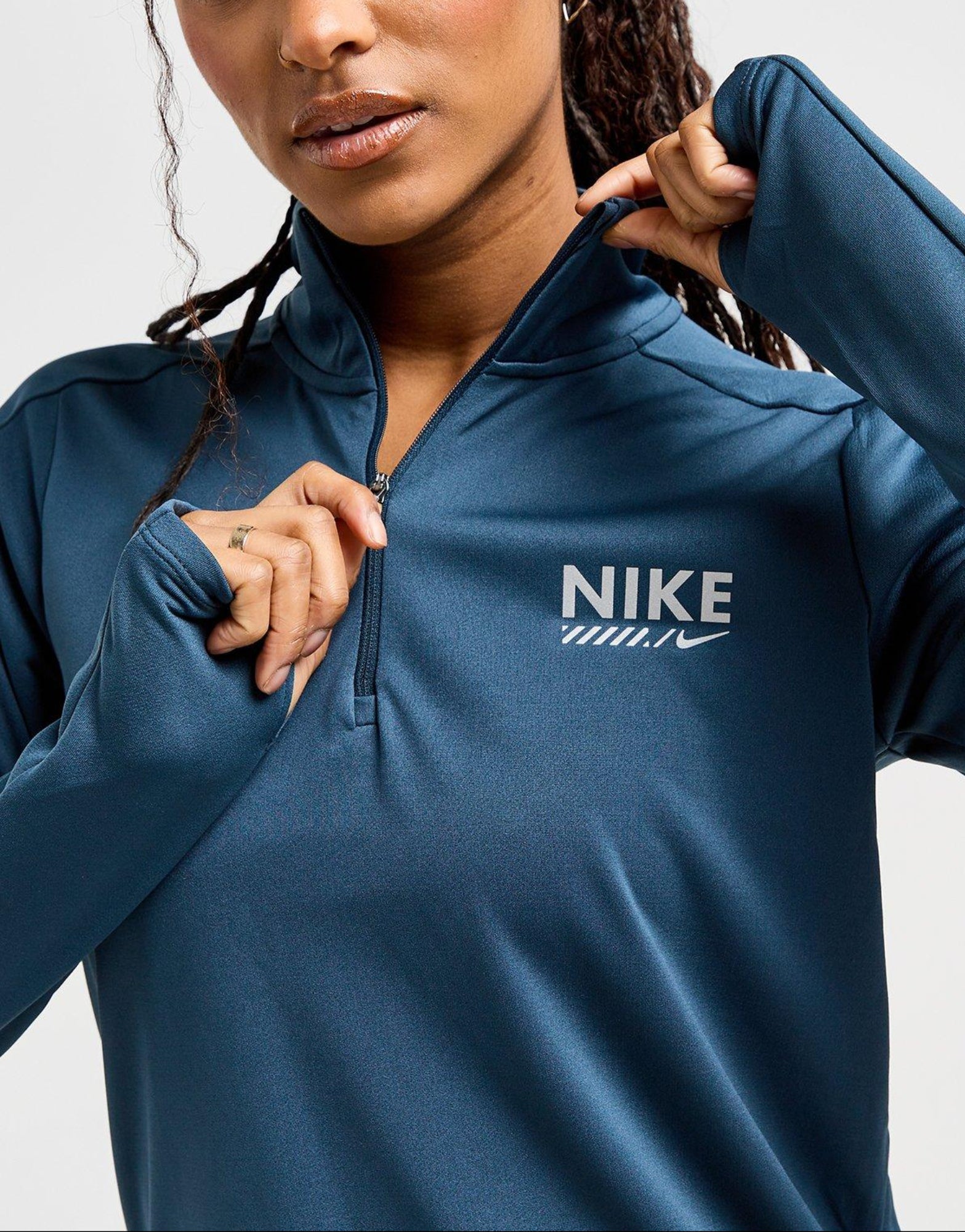 Nike Training Graphic Swoosh 1/4 Zip Top image