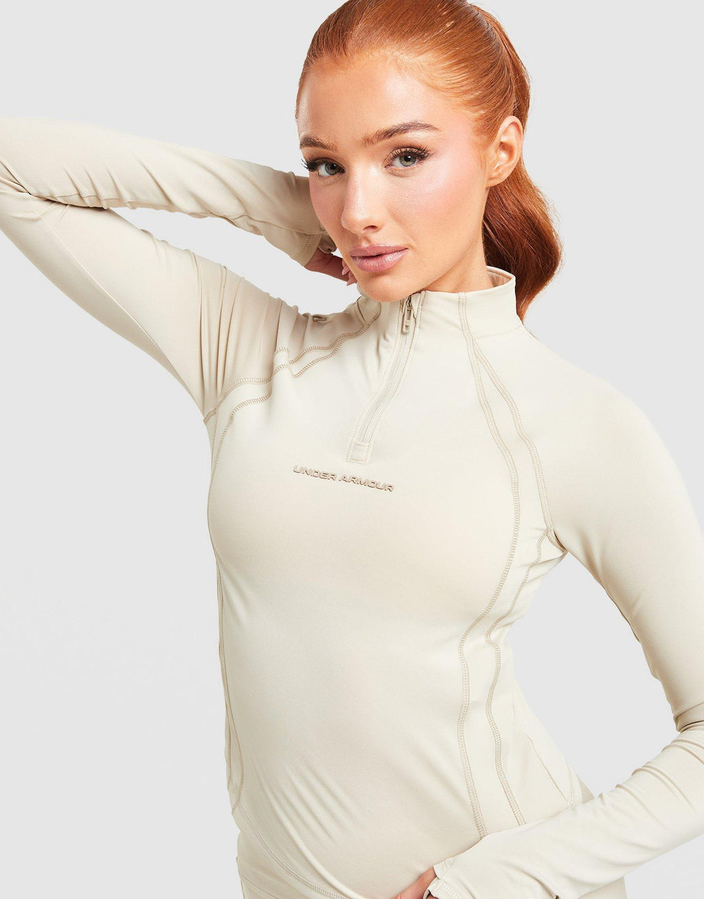 Under Armour Luxe 1/4 Zip Top image