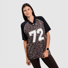 72 Leopard Oversized T-Shirt Image 1 - LUZACTIVE - AUSTRALIA