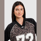72 Leopard Oversized T-Shirt Image 2 - LUZACTIVE - AUSTRALIA