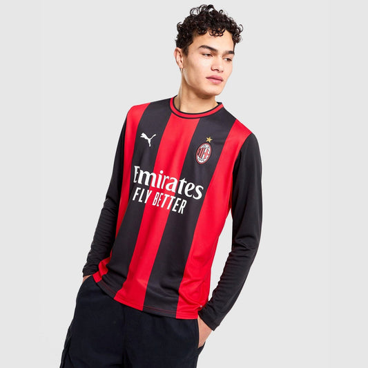 AC Milan 2026/27 Home Long-Sleeve Shirt Image 1 - LUZACTIVE - AUSTRALIA
