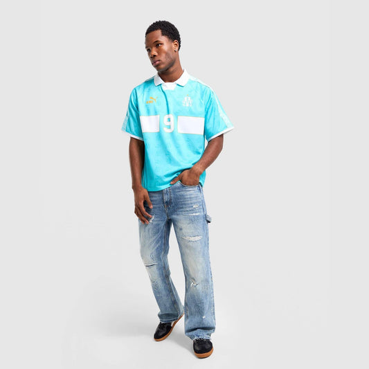 Olympique de Marseille Retro Shirt Image 1 - LUZACTIVE - AUSTRALIA