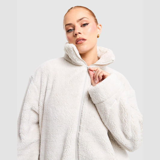 Sherpa Full-Zip Jacket Image 1 - LUZACTIVE - AUSTRALIA