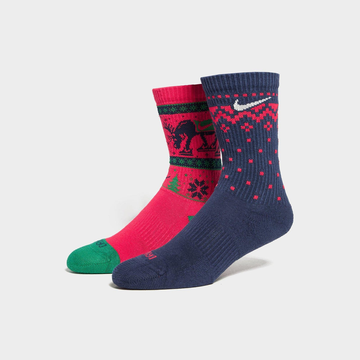 Winter Wonderland Crew Socks (2 Pack) Image 1 - LUZACTIVE - AUSTRALIA