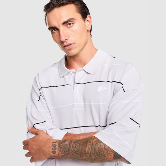 Stripe Polo Shirt Image 1 - LUZACTIVE - AUSTRALIA